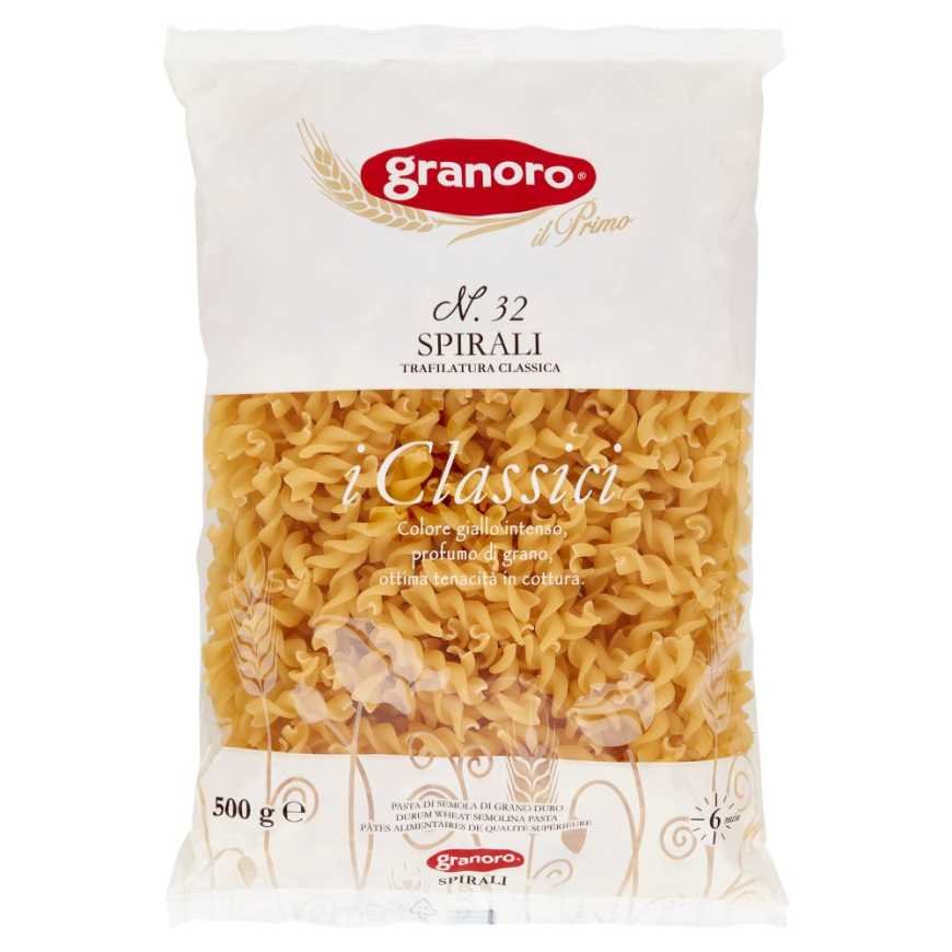 Granoro Макароны Spirali n. 32, 500 г
