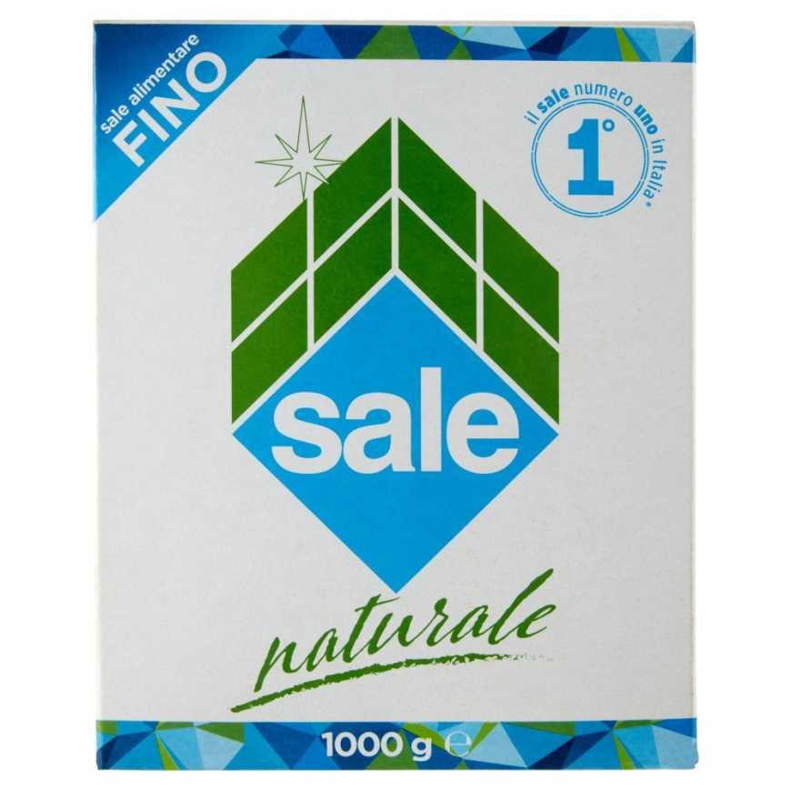 Sale di Sicilia пищевая соль мелкая, 1 кг