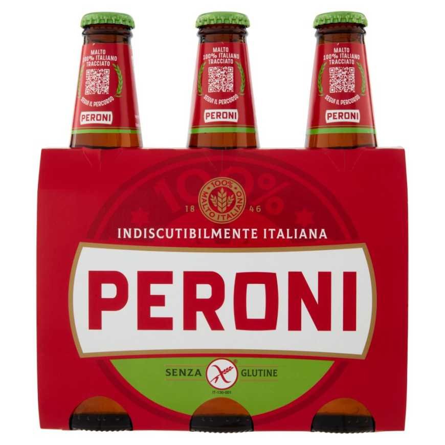 Peroni senza Glutine gluten-free beer, 3 × 0.33 l, 4.7%