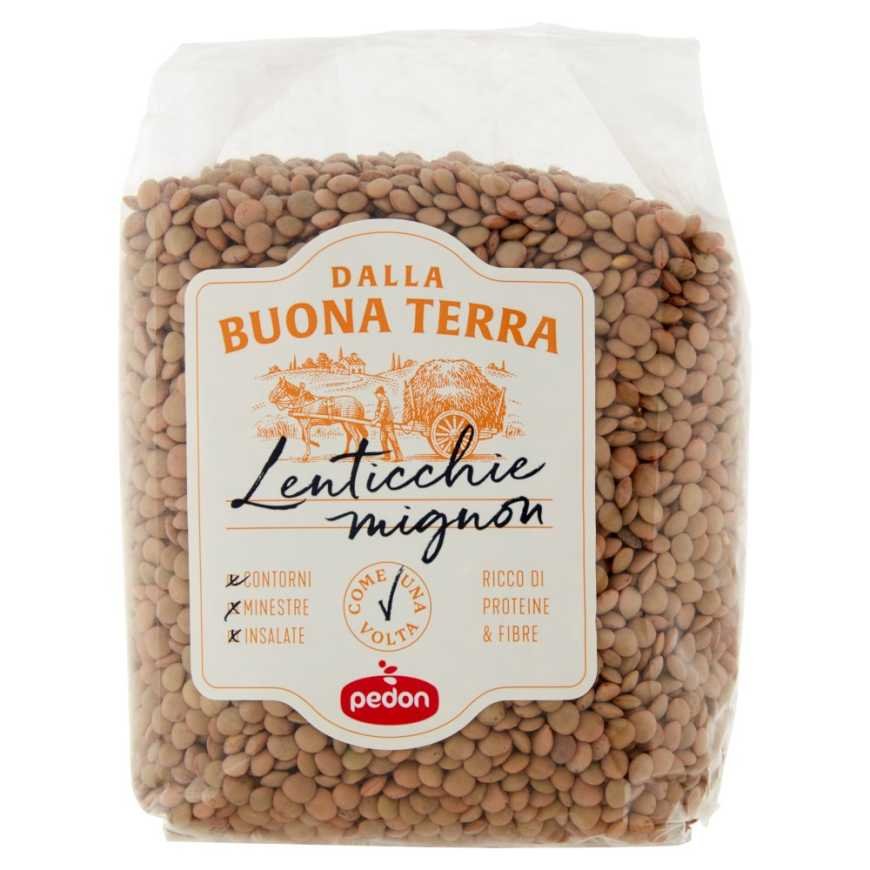 Pedon Buona Terra Мелкая чечевица миньон, 500 г