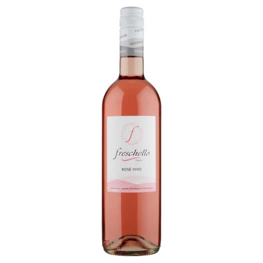 Freschello Розовое сухое вино Rosato Vivo, 0,75 л, 10,5%