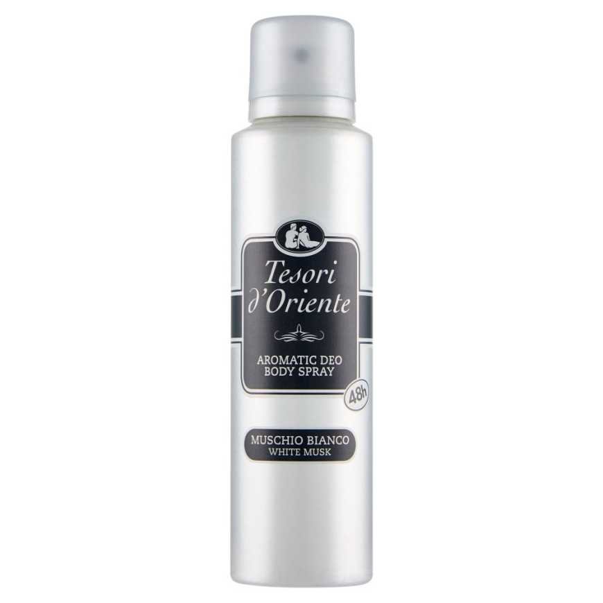 Tesori d'Oriente white musk deodorant spray, 150 ml