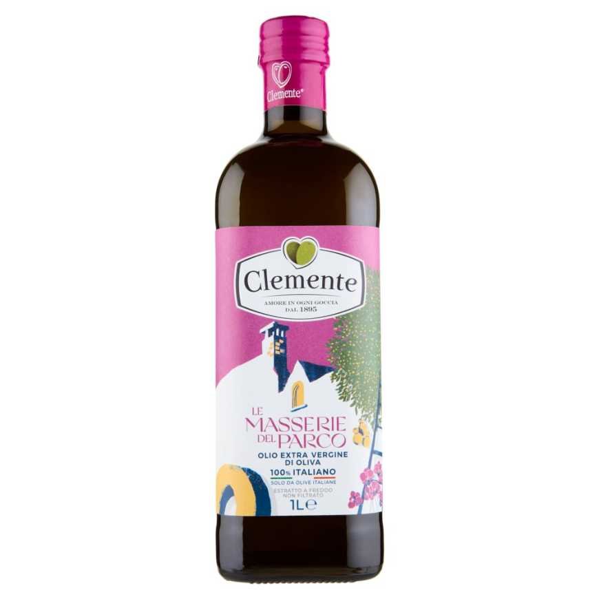 Olearia Clemente Оливковое масло Extra Virgin 100% итальянское, 1 л