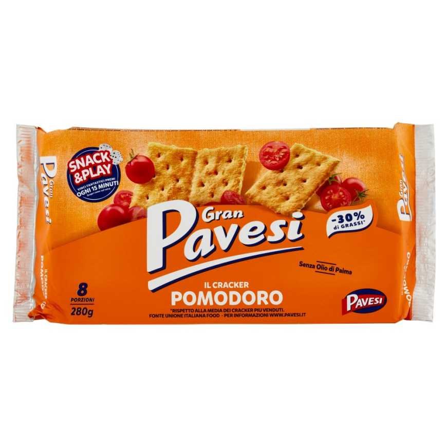 Gran Pavesi Крекеры с томатом Pomodoro, 280 г