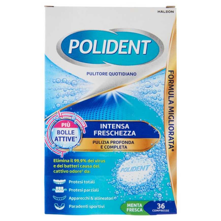 Polident Triple Freshness cleaning tablets, 36 pcs