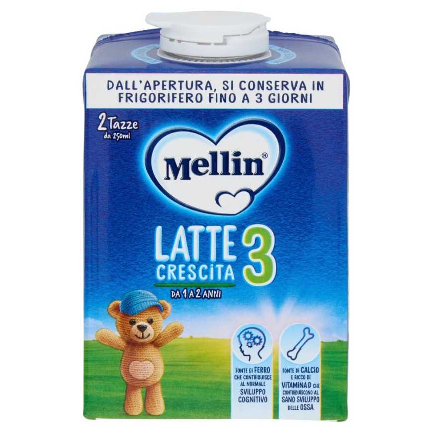 Mellin Молоко 3 для роста, 500 мл