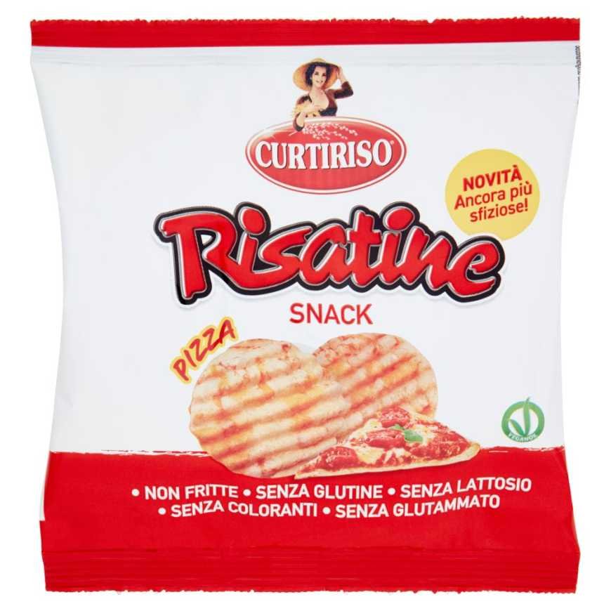 Curtiriso Risatine Снеки со вкусом пиццы, 30 г
