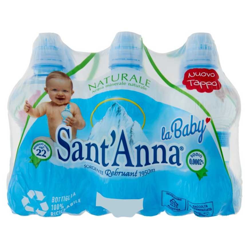 SANT ANNA Acqua Naturale Baby still water, 0.25 l