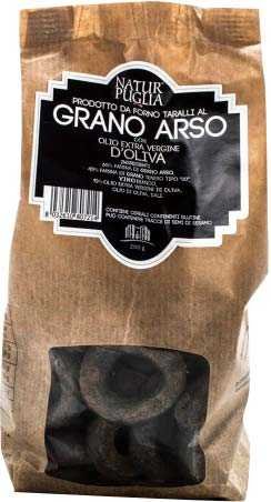 Naturpuglia Таралли из жженой муки Grano Arso, 200 г