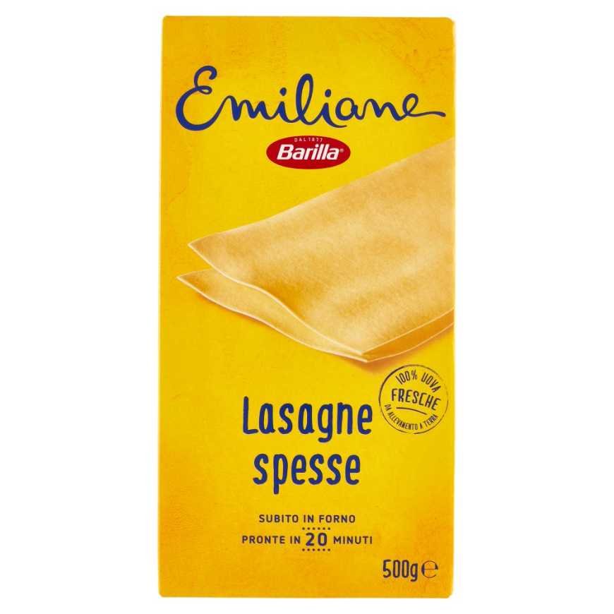 Barilla Emiliane Толстая яичная лазанья, 500 г