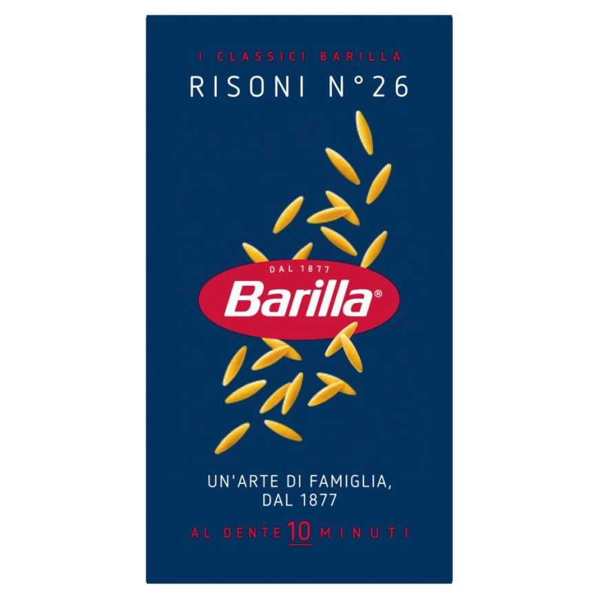 Barilla Risoni n.26, 500 г