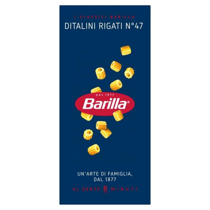 Barilla Ditalini Rigati n.47, 500 г