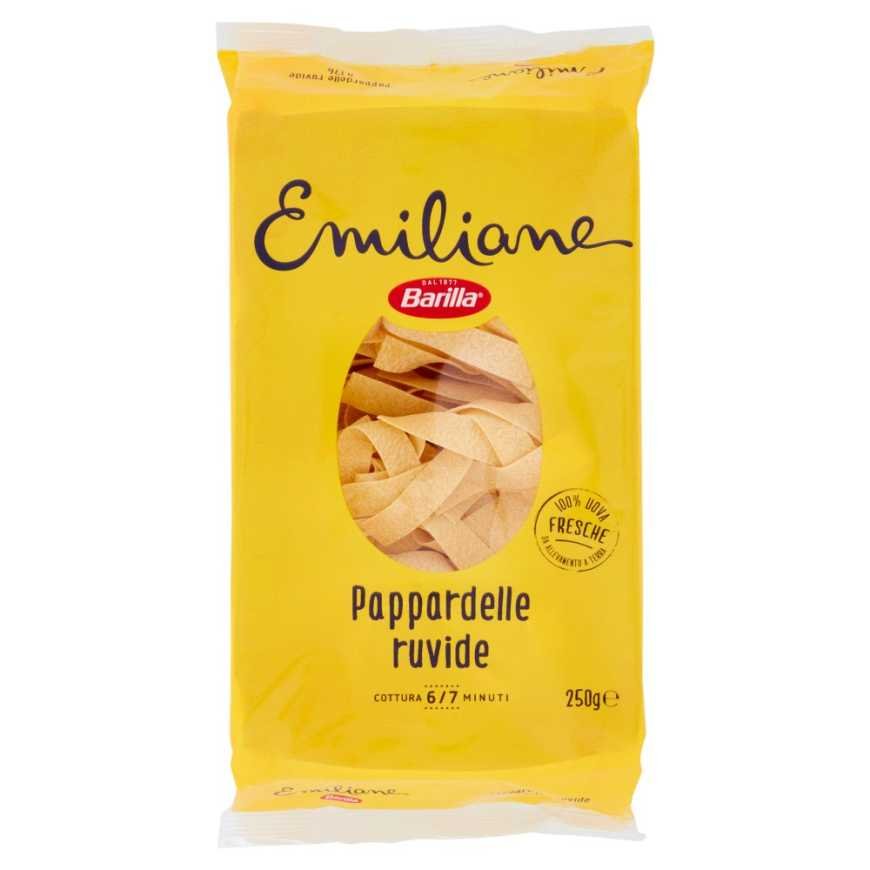 Barilla Emiliane Шероховатые яичные паппарделле n.176, 250 г