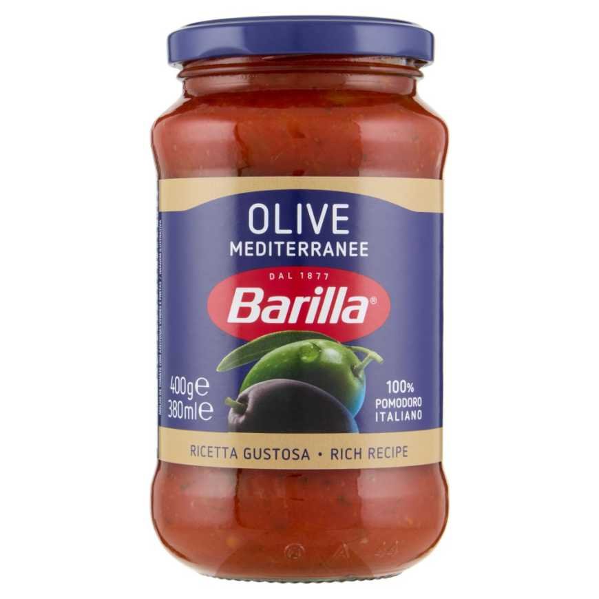 Barilla Томатный соус с оливками, 400 г