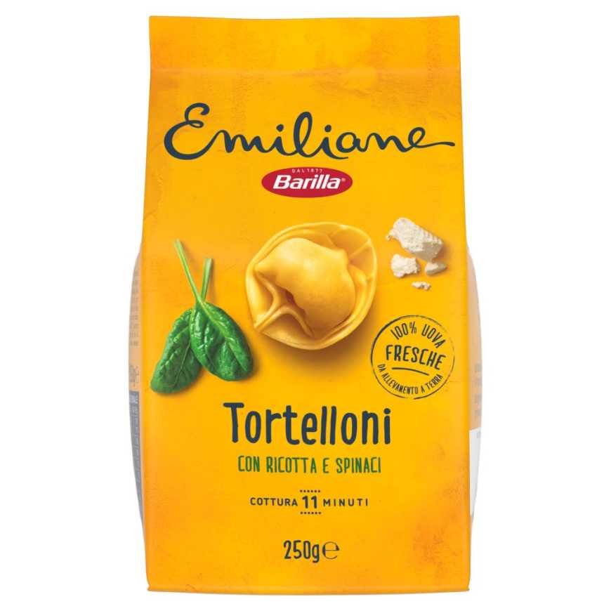 Barilla Emiliane Яичные тортеллони с рикоттой и шпинатом, 250 г