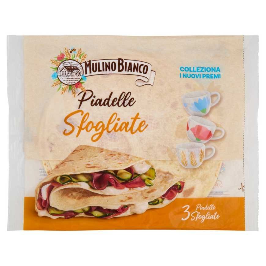 Mulino Bianco пьяделле слоёные, 3 шт, 330 г