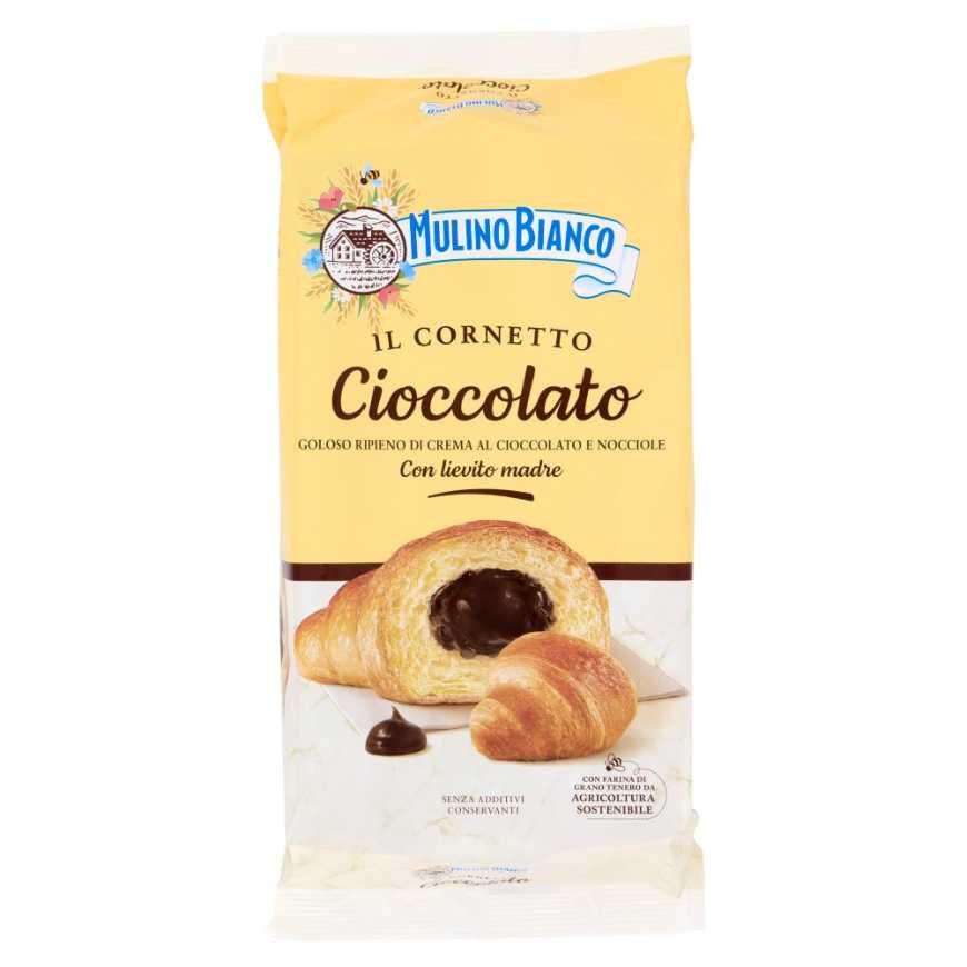Mulino Bianco круассаны с шоколадом, 6 шт., 240 г