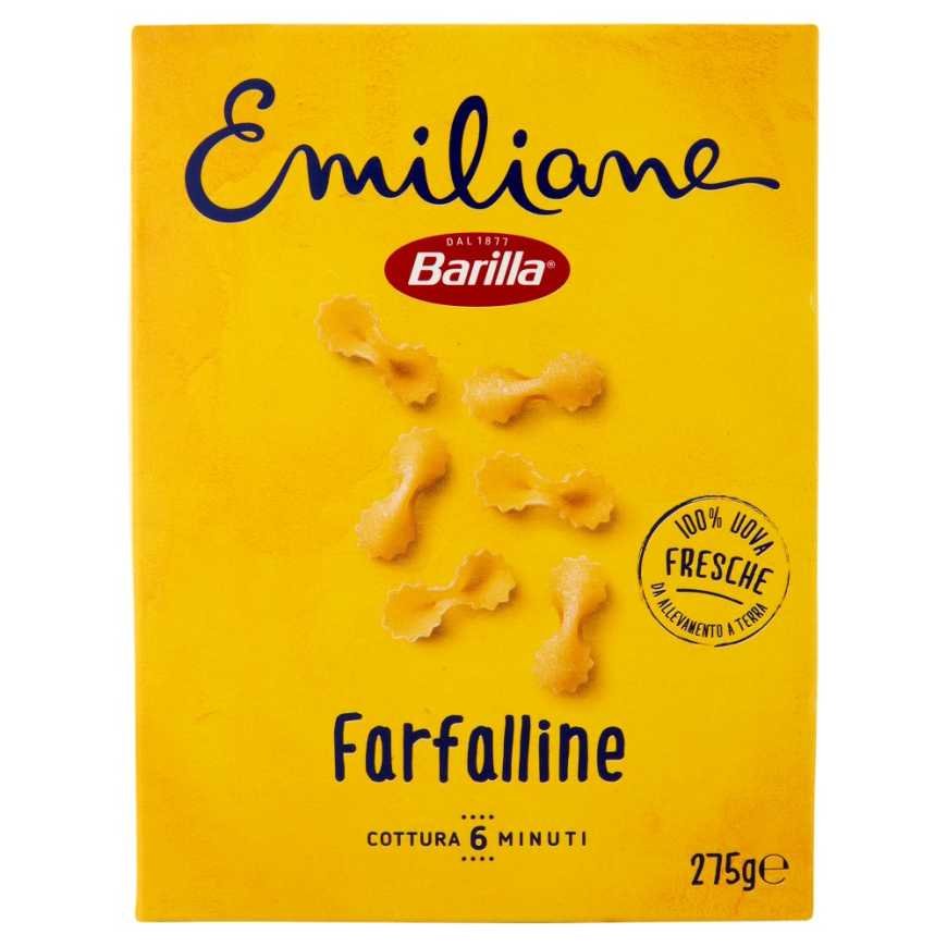 Barilla Emiliane Яичные макароны Farfalline n.114, 275 г