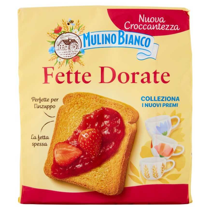 Mulino Bianco золотистые хрустящие хлебцы, 36 шт., 315 г