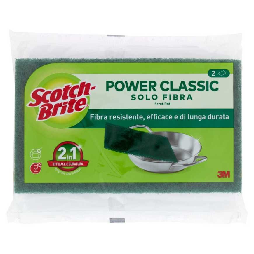 Scotch-Brite Губка зеленая, 2 + 1 шт