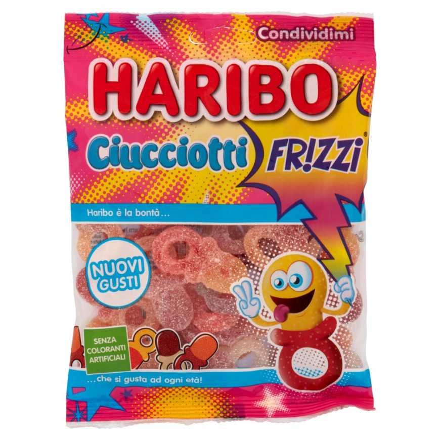 Haribo Жевательный мармелад Ciucciotti Frizzanti, 175 г