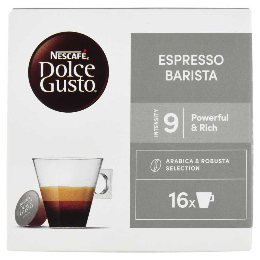 Nescafé Dolce Gusto Espresso Barista coffee capsules, 16 pcs.