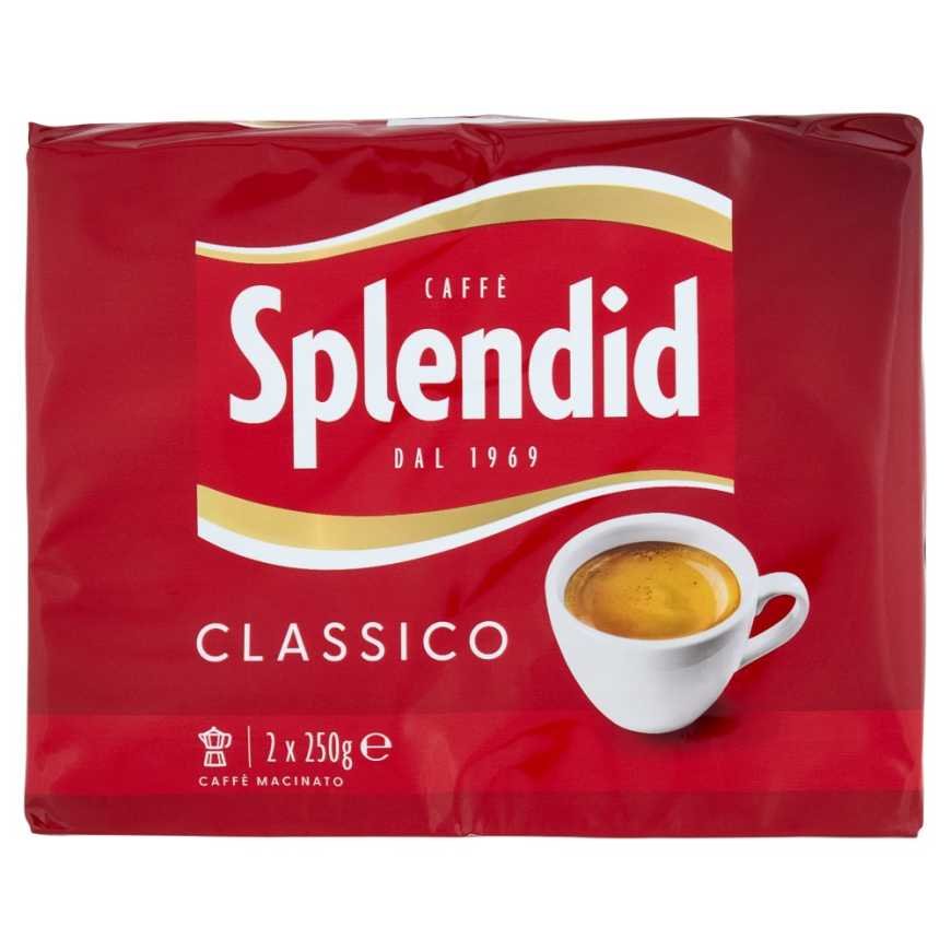 Splendid Кофе молотый Caffe' Aroma Classico, 2 шт. по 250 г