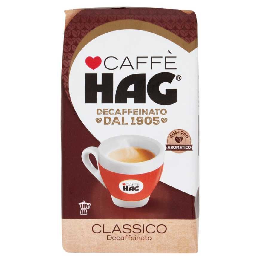 Caffè HAG Кофе молотый декофеинизированный Classico, 250 г