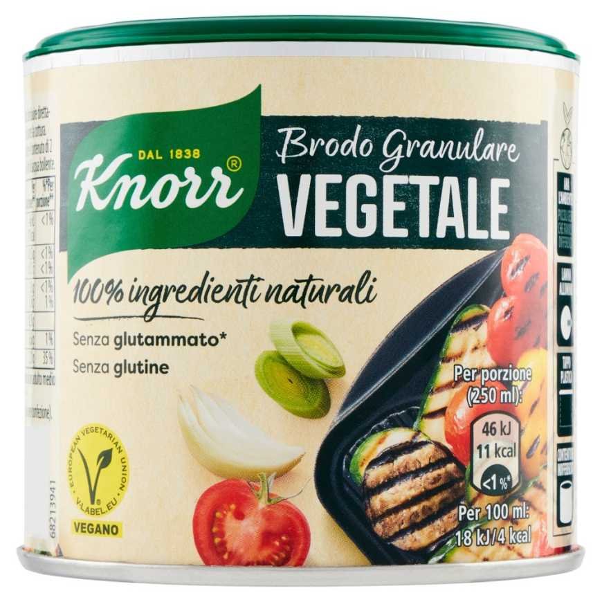Knorr Овощной гранулированный бульон 100% натуральный, 135 г