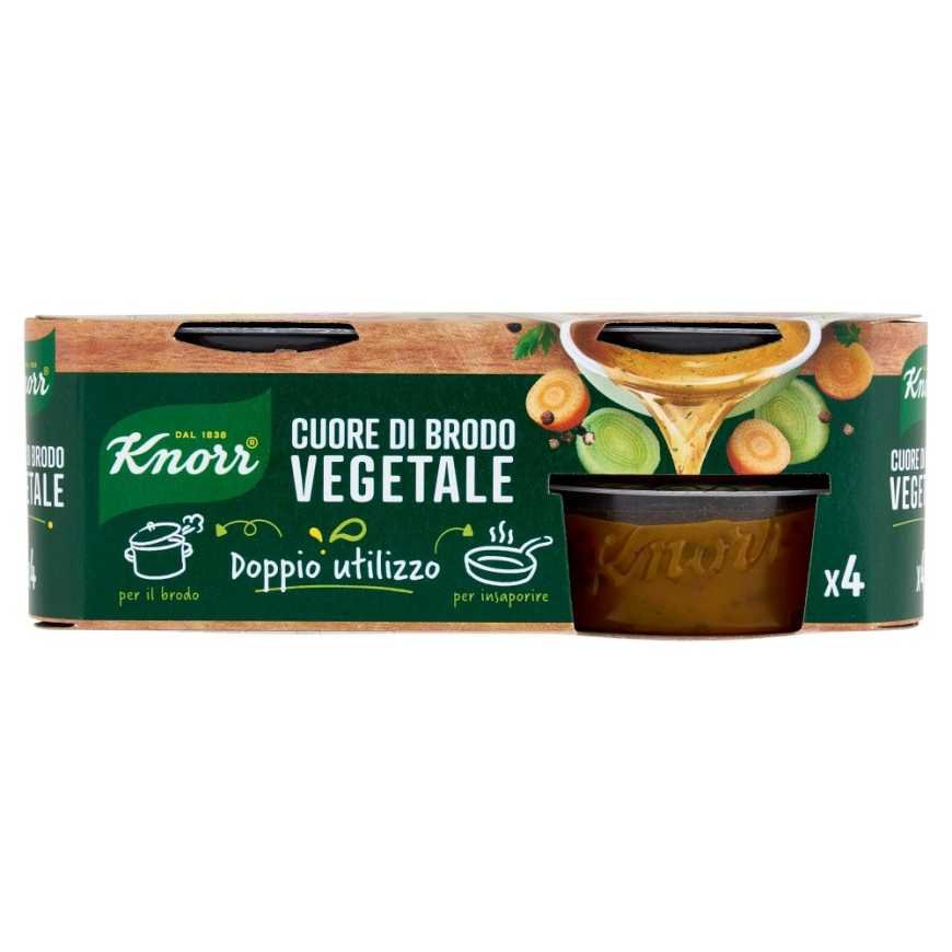 Knorr Cuore Brodo vegetable stock cube, 112 g, 4 pcs.