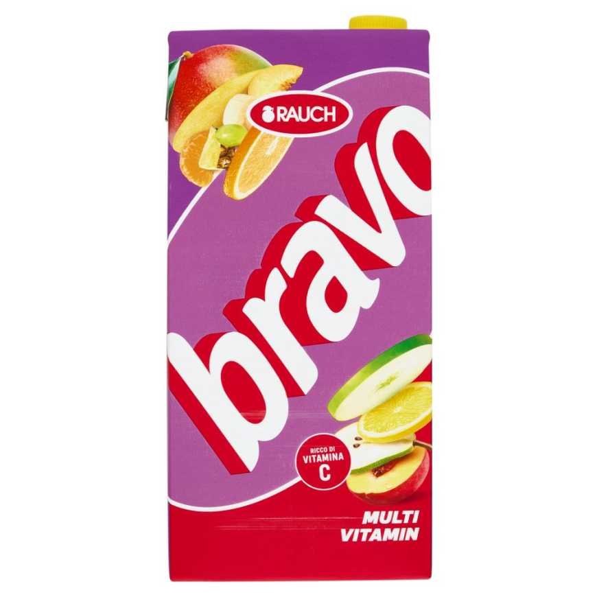 Rauch Bravo Мультивитаминный сок, 2 л