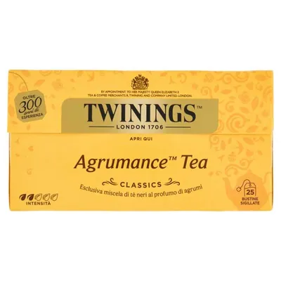 Twinings Черный чай с цитрусовыми Agrumance, 25 шт