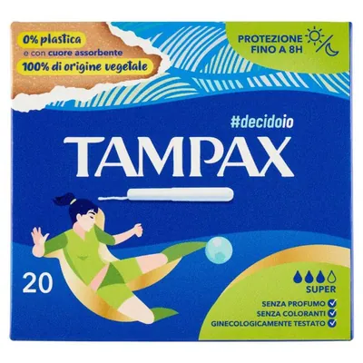 Tampax Super tampons, 20 pcs