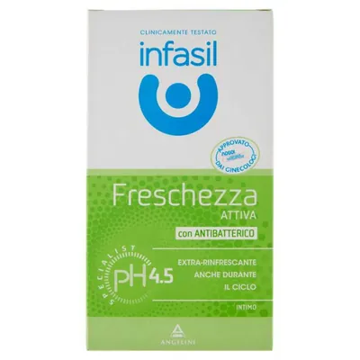 Infasil Active Freshness intimate cleanser, 200 ml