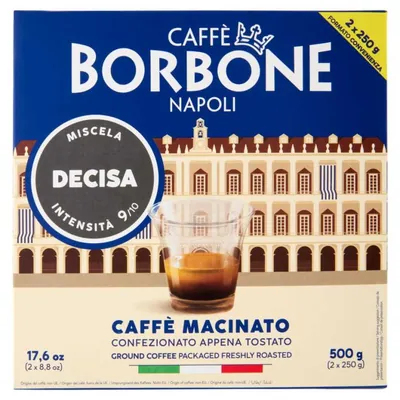 Caffè Borbone Кофе молотый Miscela Decisa, 2 × 250 г