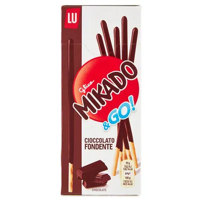 Mikado dark chocolate covered biscuit sticks Pocket, 39 g
