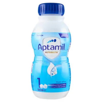 Aptamil Nutribiotik 1 Жидкая молочная смесь для младенцев, 500 мл