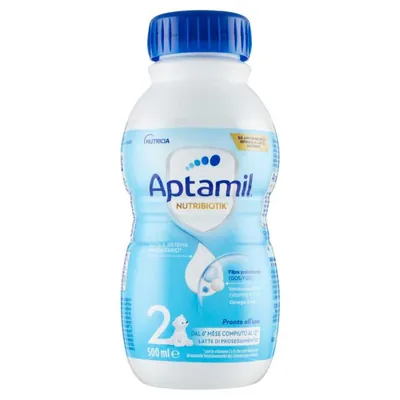 Aptamil Nutribiotik 2 Жидкая последующая молочная смесь, 500 мл