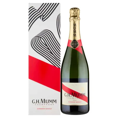 G.H.Mumm Champagne Brut Cordon Rouge шампанское, 0,75 л, 12%