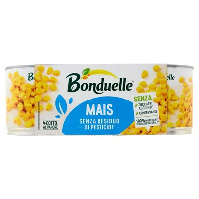 Bonduelle sweet corn, 3 × 150 g
