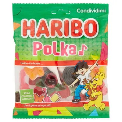 Haribo Жевательный мармелад Polka, 175 г