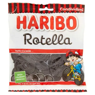 Haribo Жевательный мармелад Rotella Zigoto, 175 г