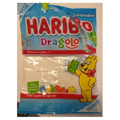 Haribo Dragolo gummy candies, 160 g