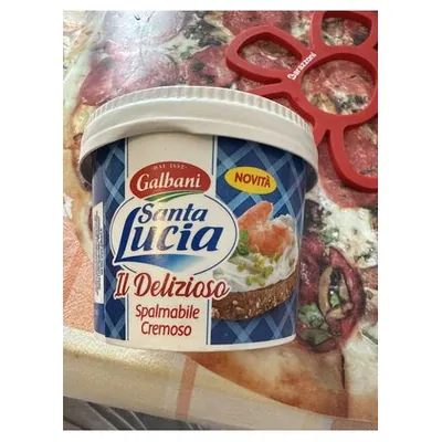 Santa Lucia Delizioso creamy spreadable cheese, 250 g