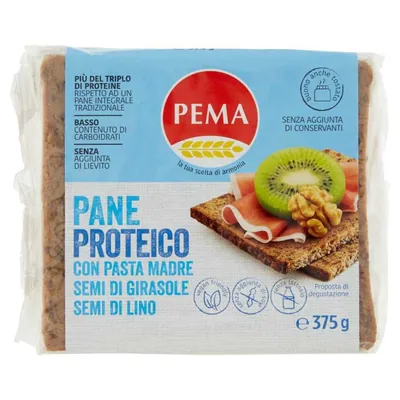 Pema Протеиновый хлеб, 375 г
