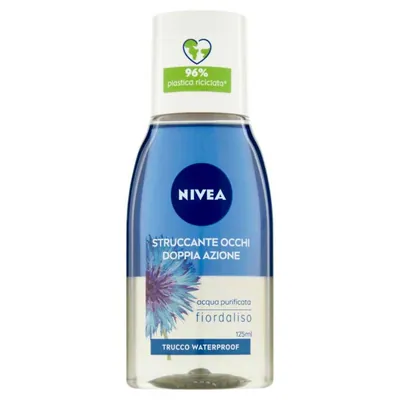 Nivea средство для снятия макияжа с глаз двойного действия, 125 мл