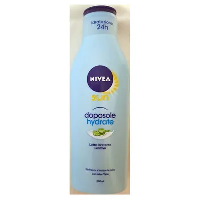 Nivea moisturizing after sun milk, 200 ml