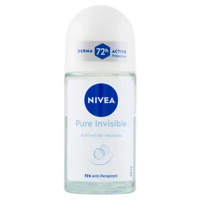 Nivea дезодорант роллер Pure Invisible, 50 мл