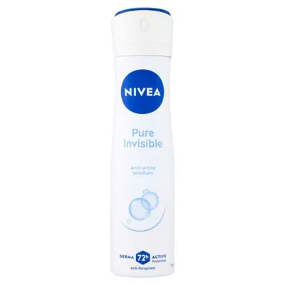 Nivea дезодорант-спрей Pure Invisible, 150 мл