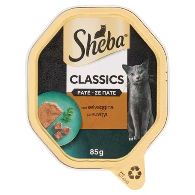 Sheba паштет с дичью для кошек, 85 г